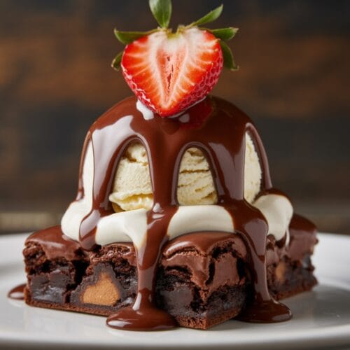 Brownie Sundae Bar