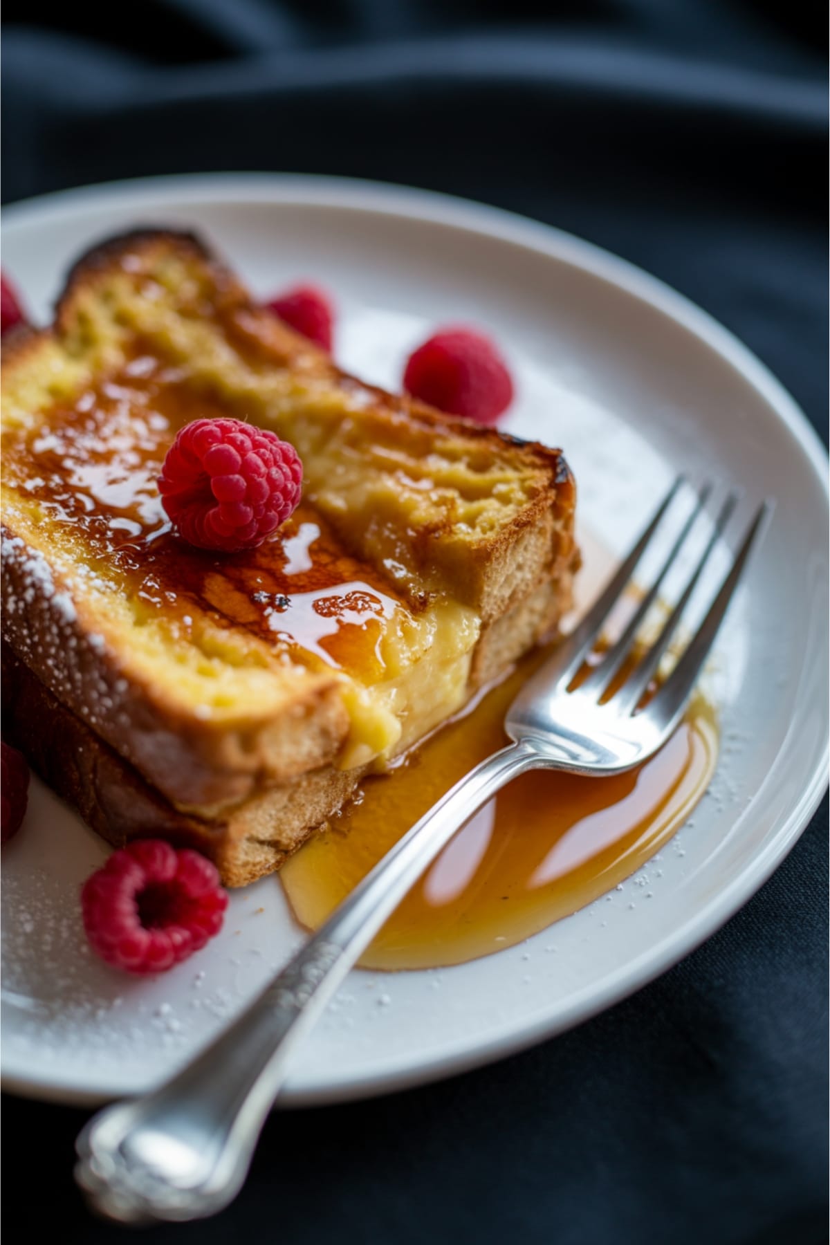 Brunch-Perfect Overnight French Toast With Custard Infusion