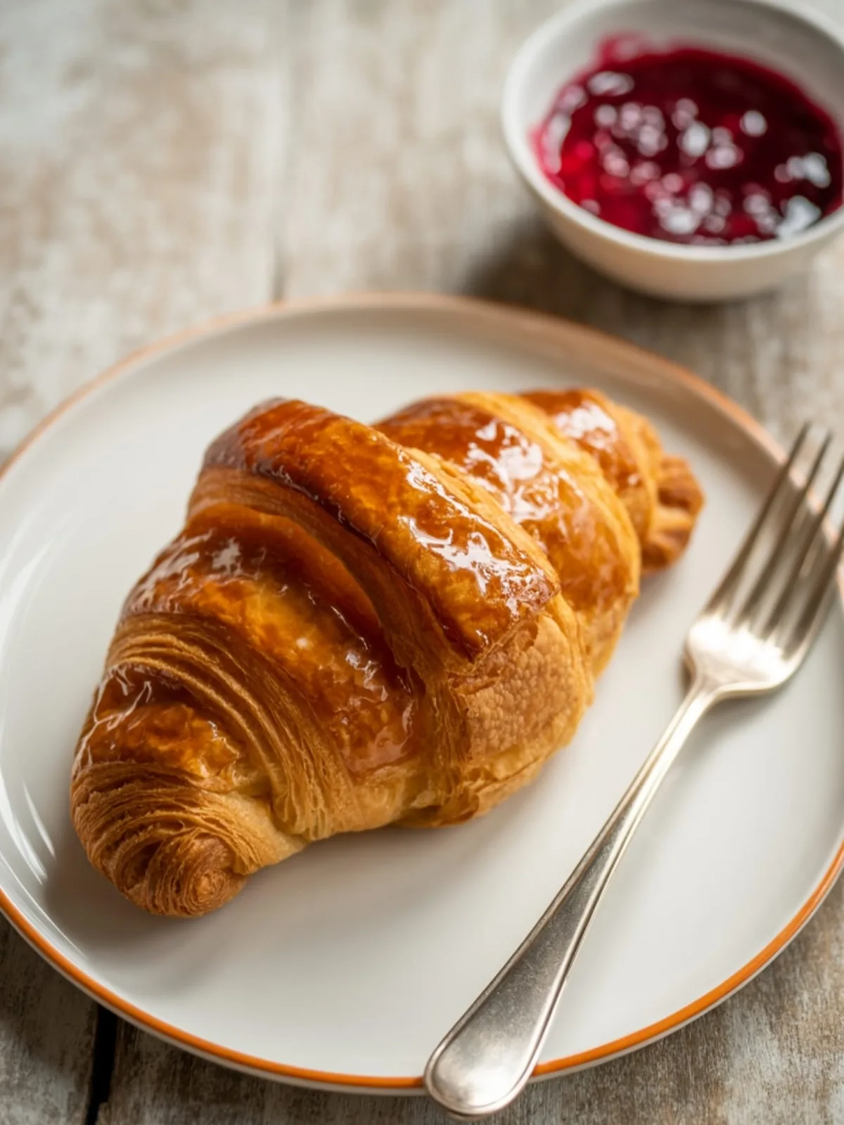 Caramelized Creme Brulee Filled Croissant Recipe You Can't Resist
