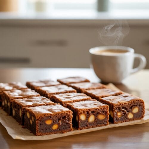 Chewy Butterscotch Brownies