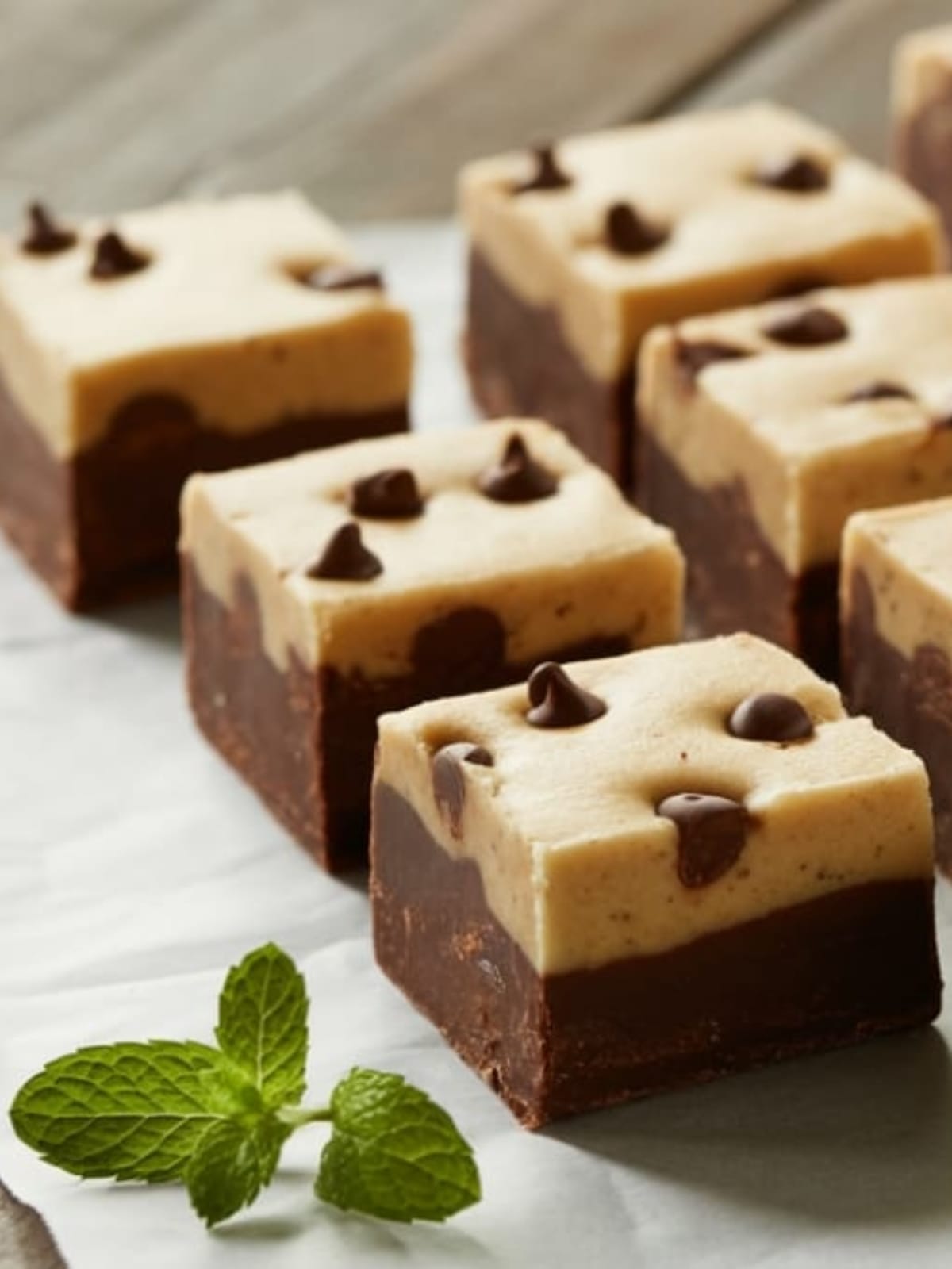 Cookie Dough Fudge - Two Dessert Cravings Satisfied In One Bite