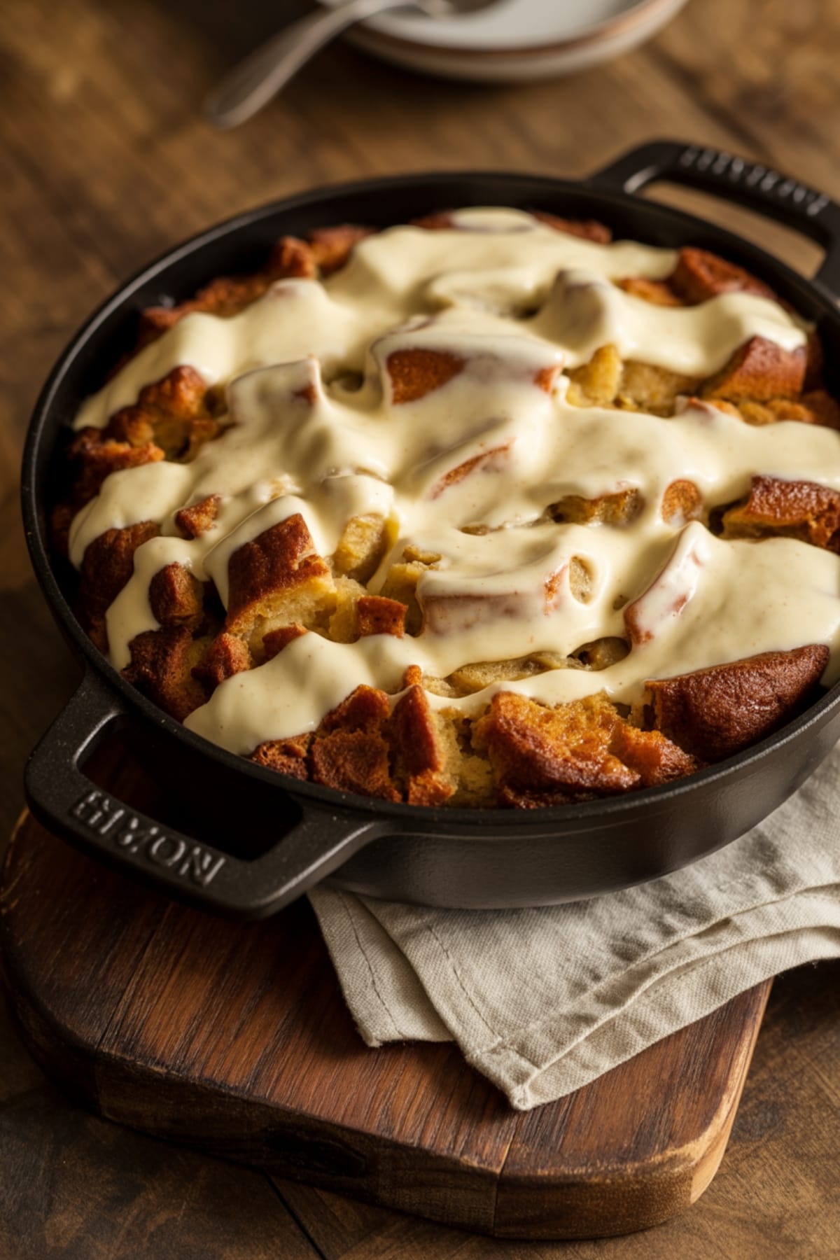 Custard Banana Bread Pudding - Unique Twist!