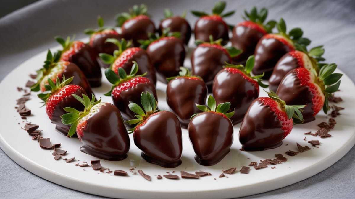 Dark Chocolate Dipped Strawberries- An Elegant Treat That Anyone Can Master