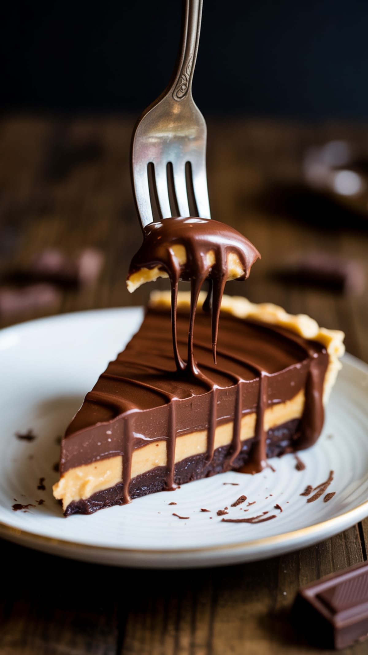 Decadent No-Bake Reese's Peanut Butter Pie in 20 Minutes