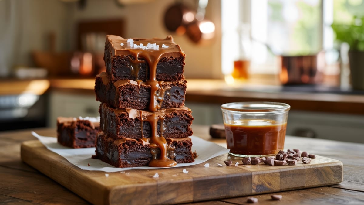 Decadent Salted Caramel Brownies- The Ultimate Sweet-Salty Indulgence