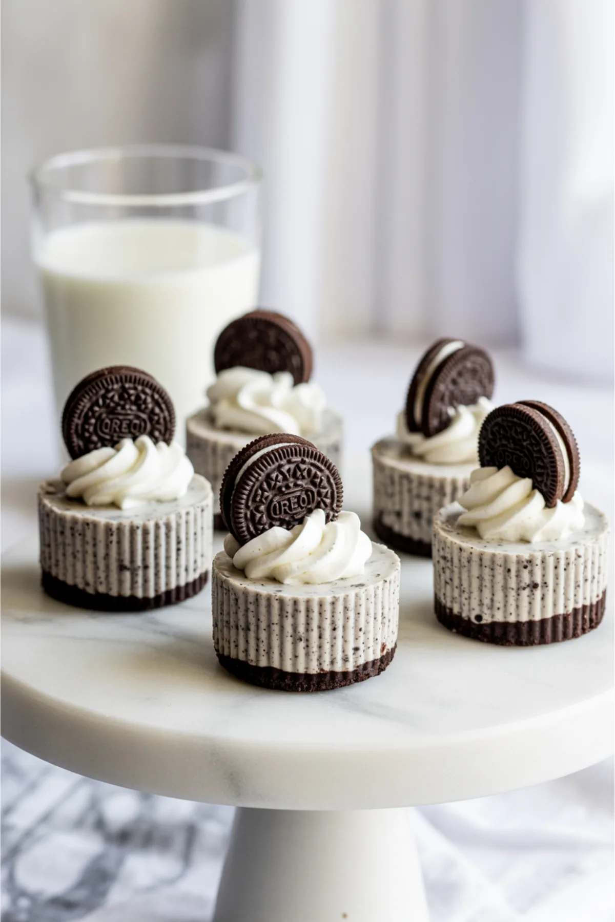 Dreamy Oreo Cheesecake Cups That Don't Require Baking