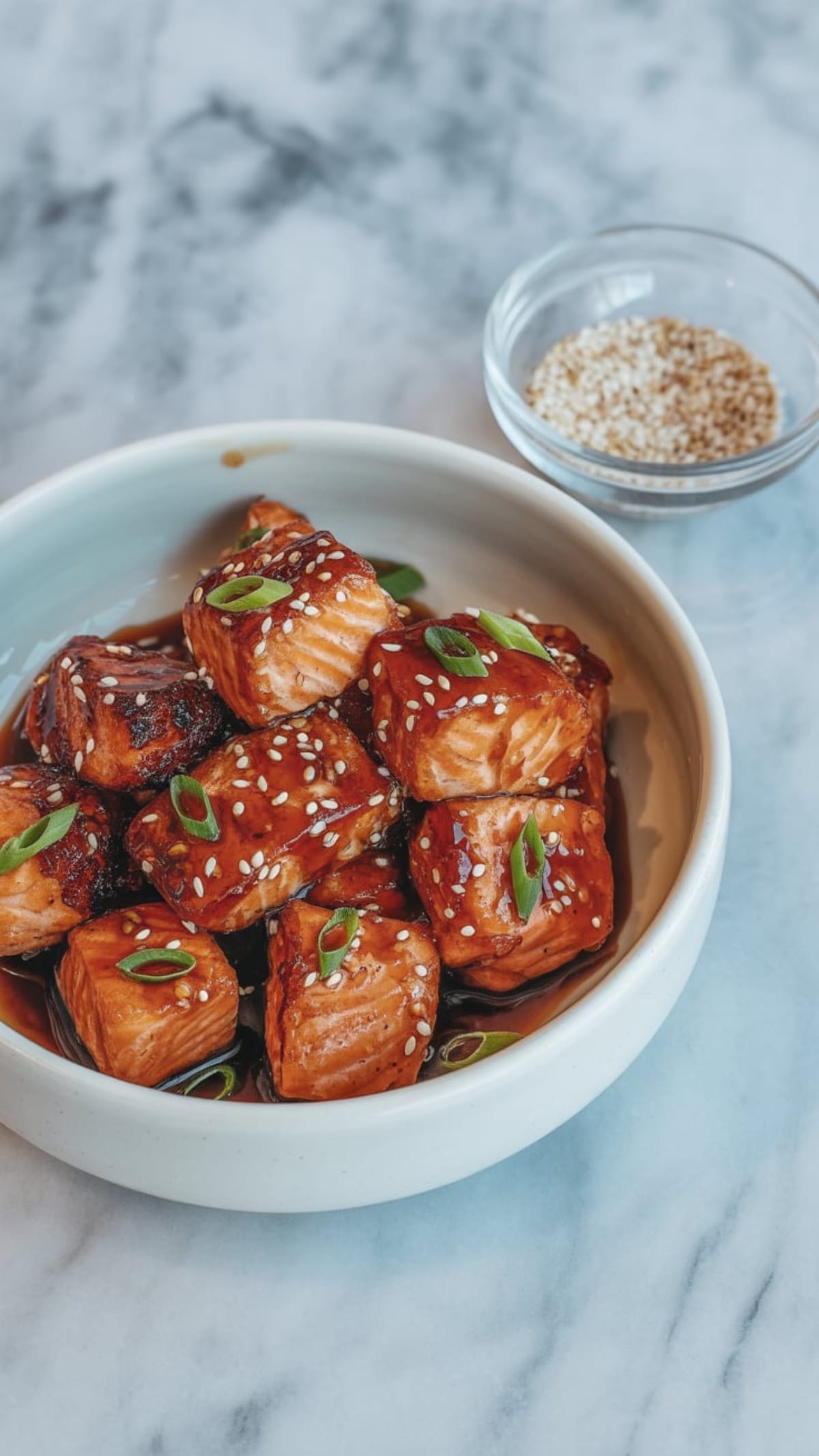 Easy Glazed Salmon Bites For Meal Prep