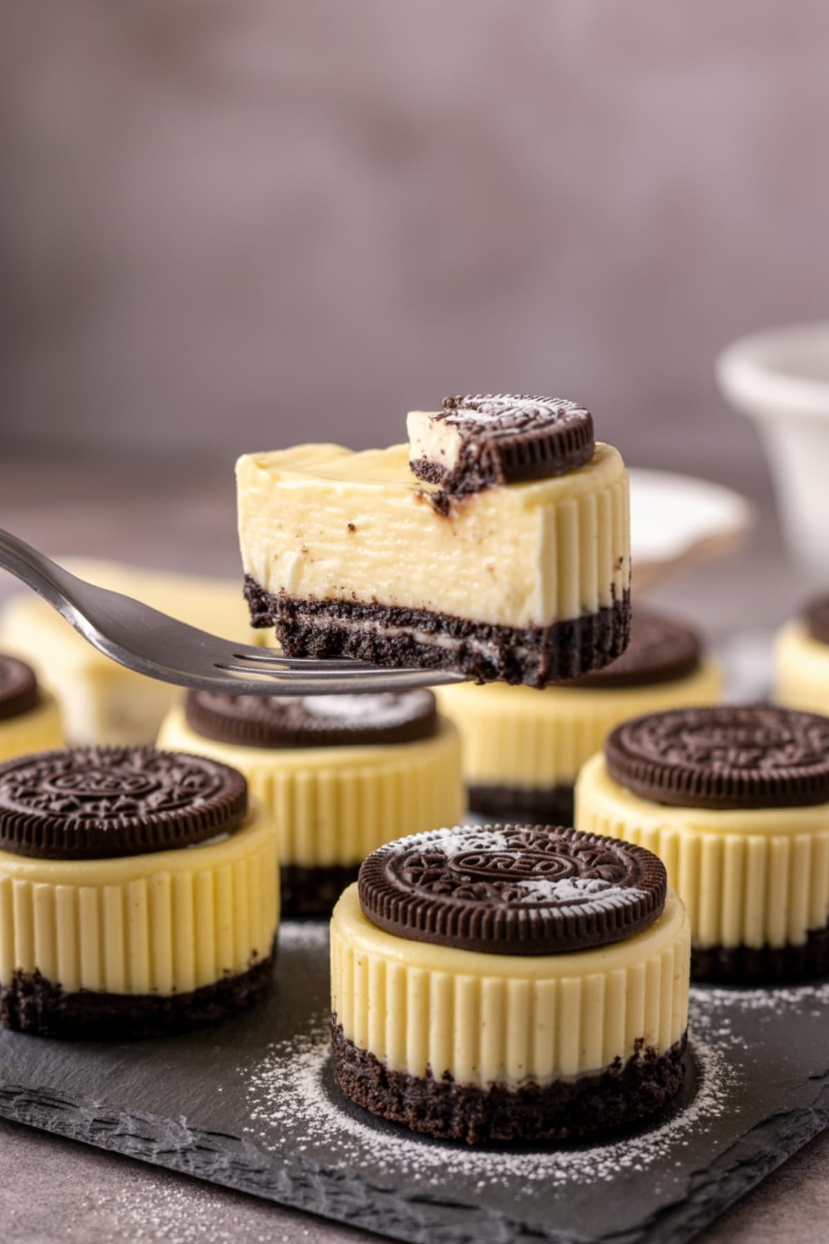 Easy Oreo Dessert Recipe - Mini Cheesecakes Everyone Will Love