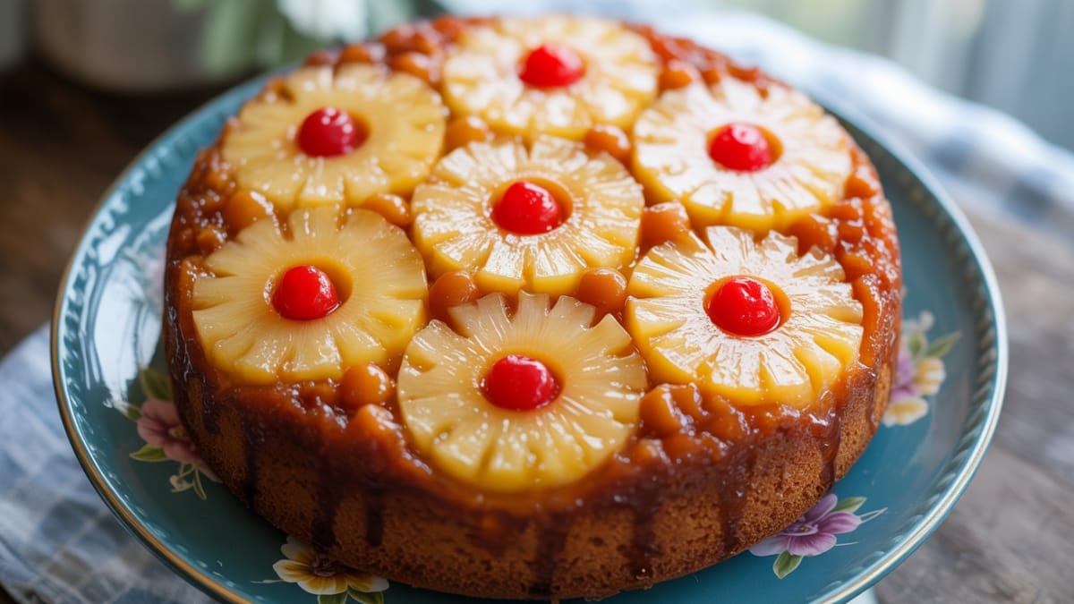 Easy Pineapple Upside Down Cake- A Classic Dessert Made Simple