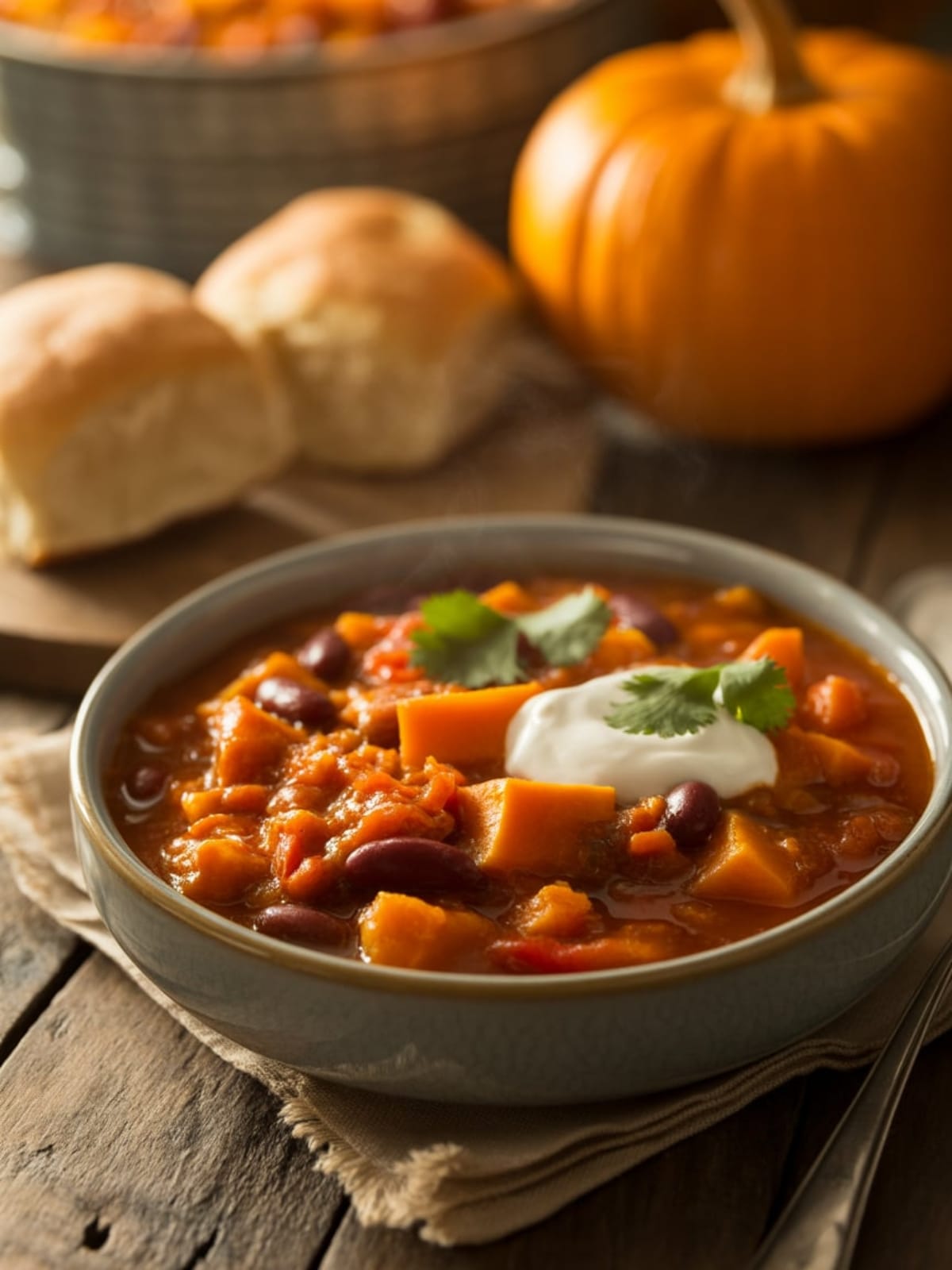 Easy Pumpkin Chili Hearty Fall Meal Idea