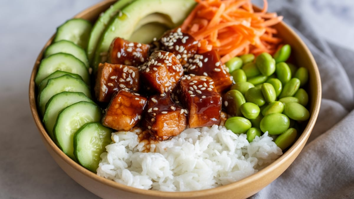 Easy Sweet Chili Salmon Bowls For Dinner