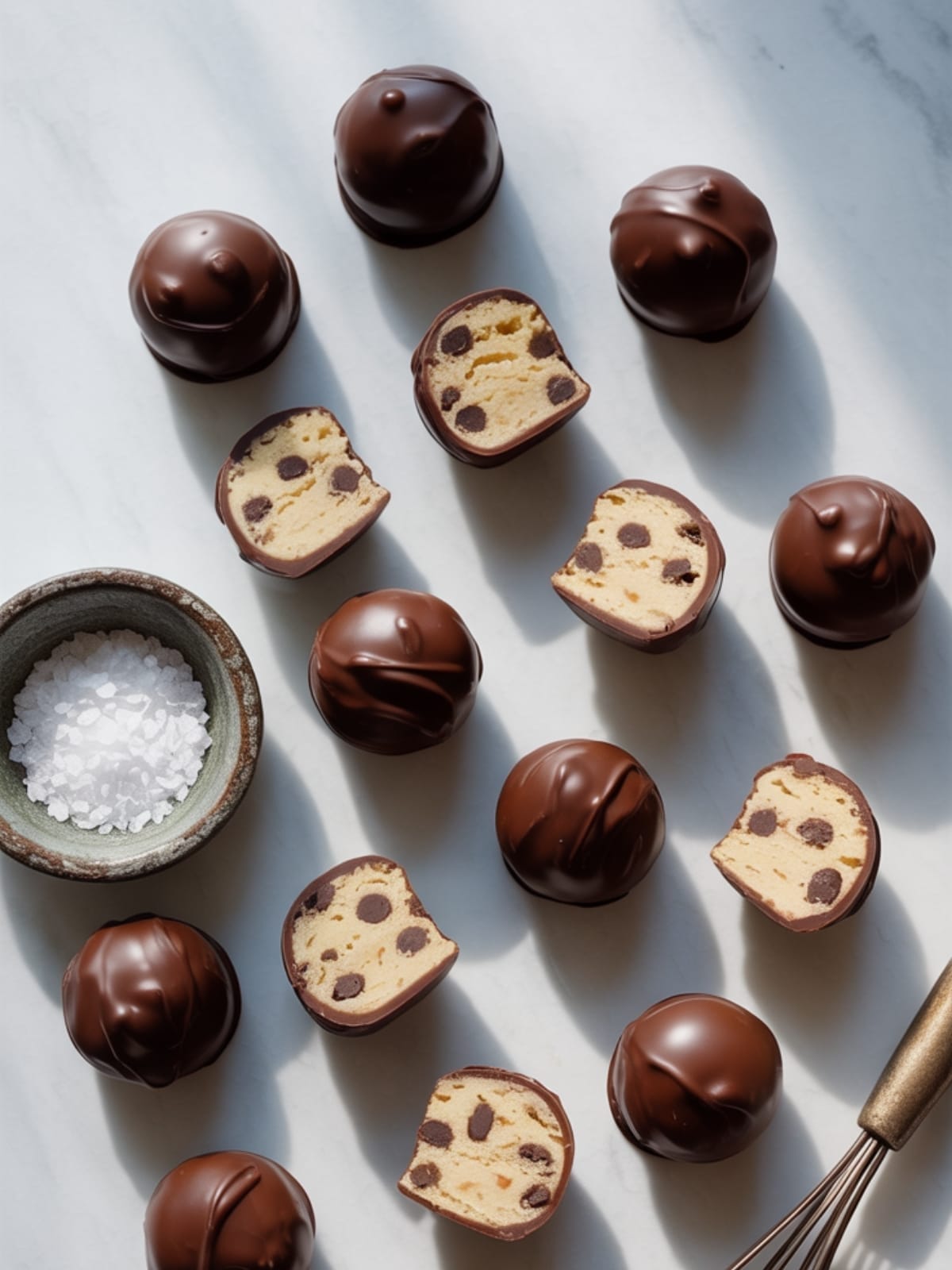 Egg-Free Cookie Dough Truffles - Safe, Delicious & Addictive!