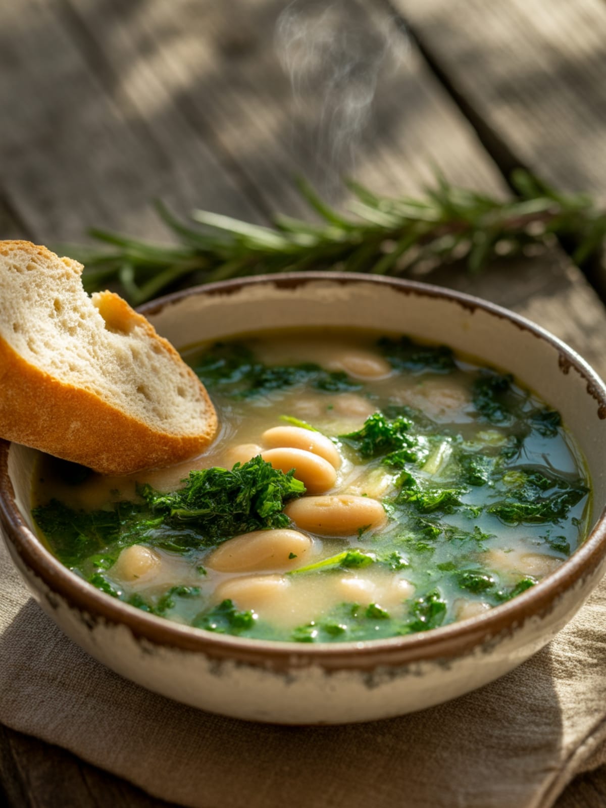 Tuscan White Bean and Kale Soup