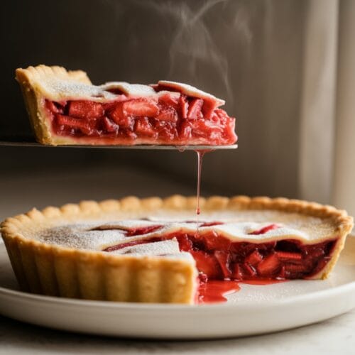 Fresh Strawberry Rhubarb Pie