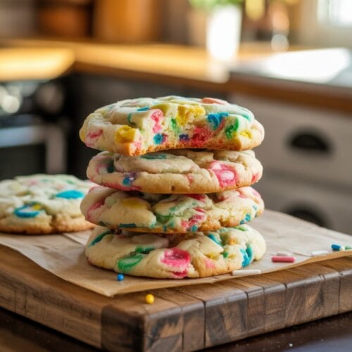 Funfetti Cake Mix Cookies