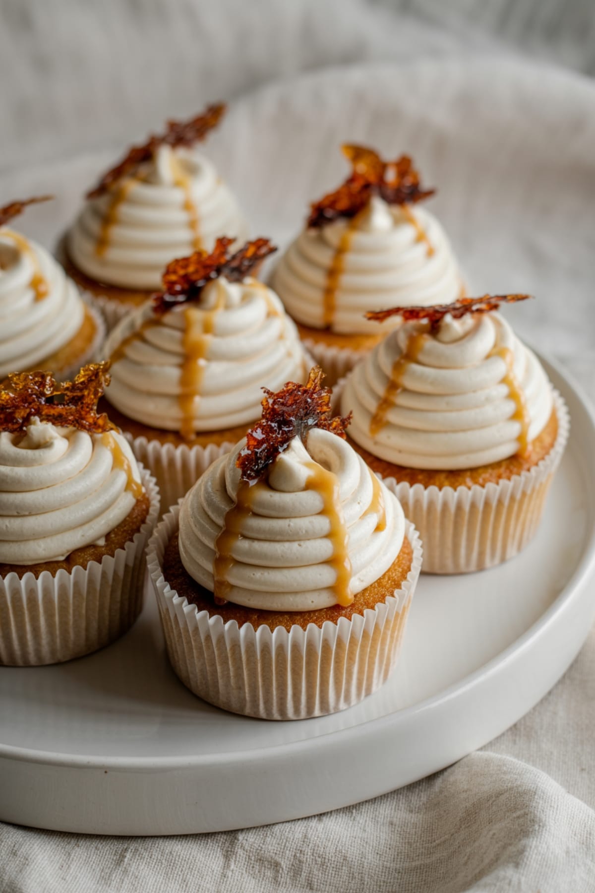 Good Cake Flavors Get Better - Creme Brulee Cupcakes With Real Custard