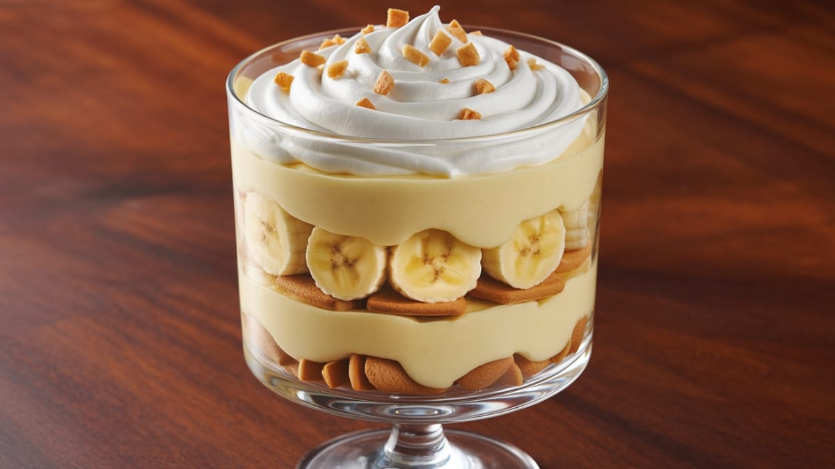 Homemade Banana Pudding Parfait- A Classic Dessert With Creamy Layers of Comfort