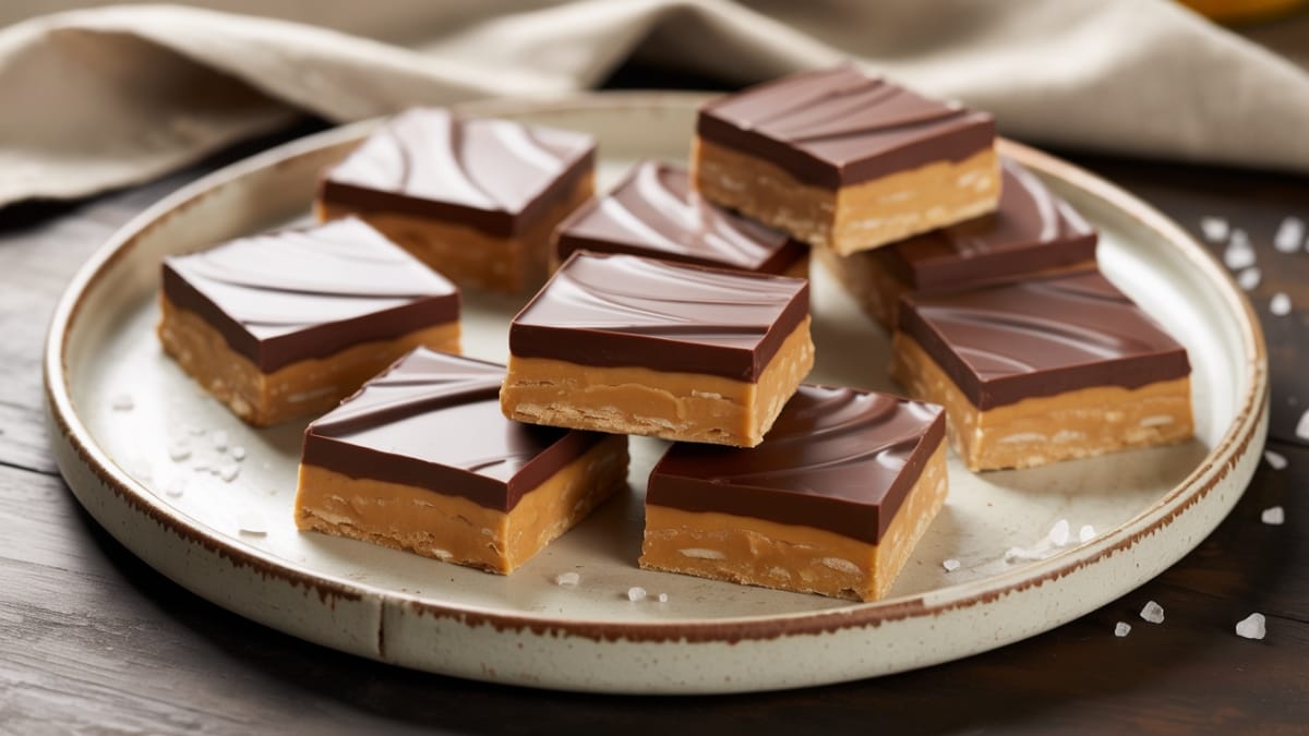 Homemade Peanut Butter Bars- The Easiest No-Bake Treat You'll Ever Make