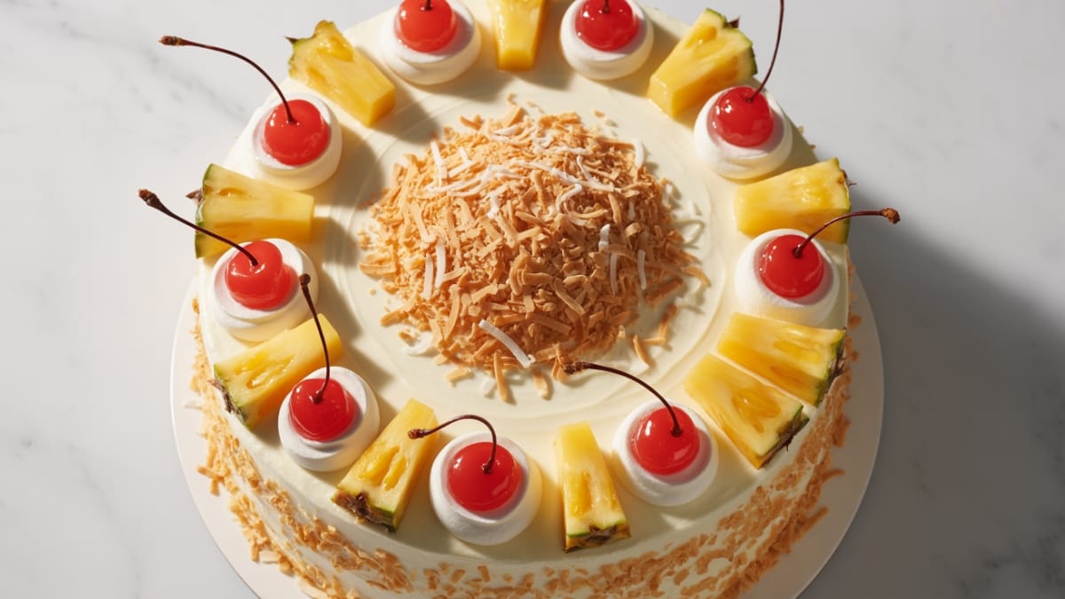Indulge in Paradise- The Ultimate Pineapple Coconut Cream Cake Recipe