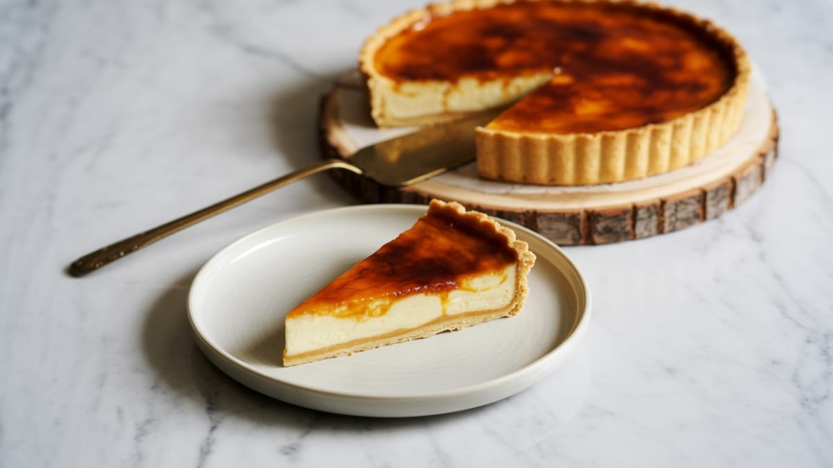 Indulge in This Easy Caramel Creme Brulee Tart - A Dessert Dream Come True