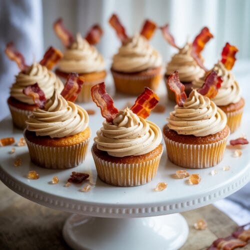Maple Bacon Cupcakes
