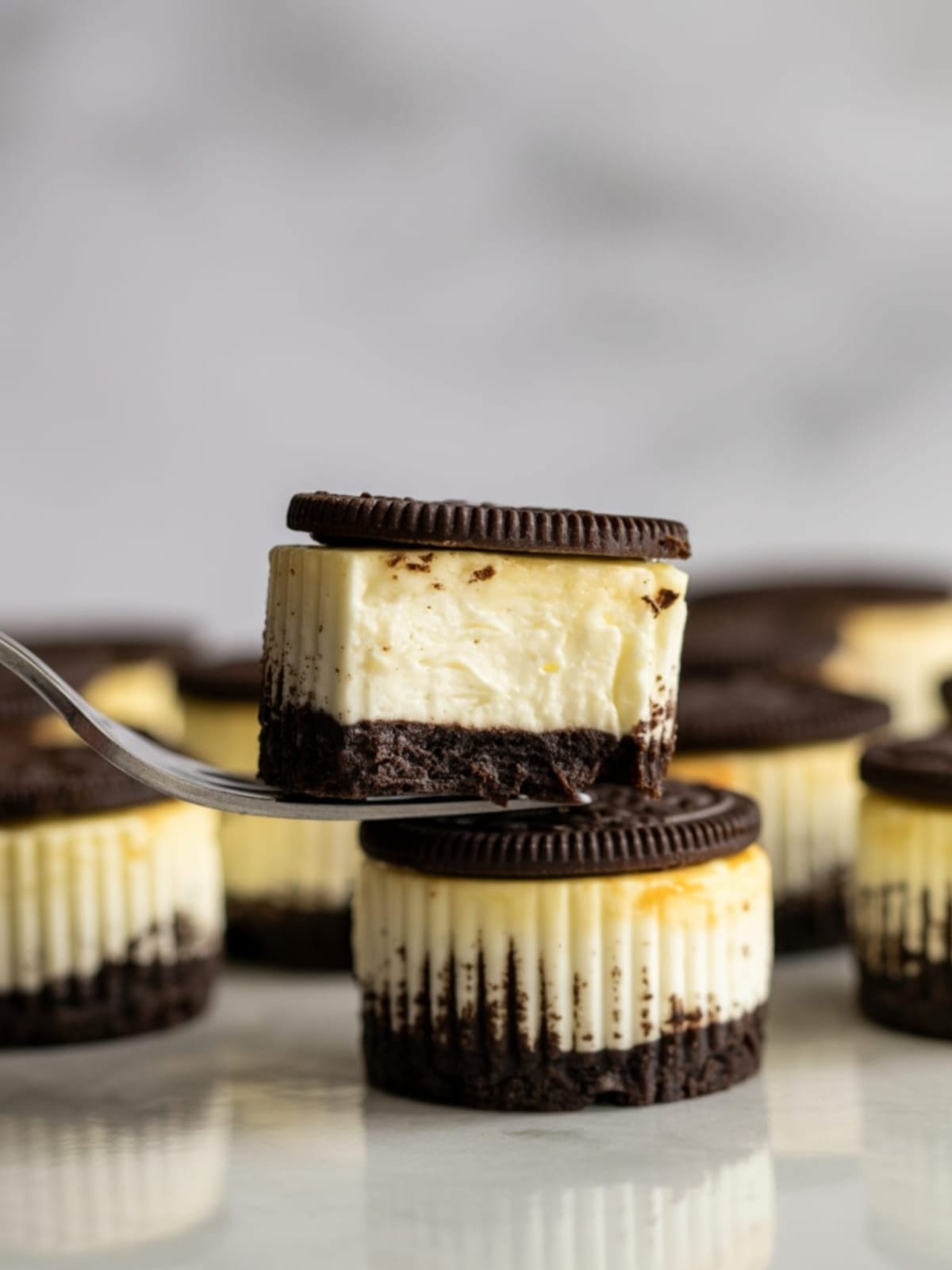 Mini Oreo Cheesecake Bites That Will Disappear From Your Dessert Table