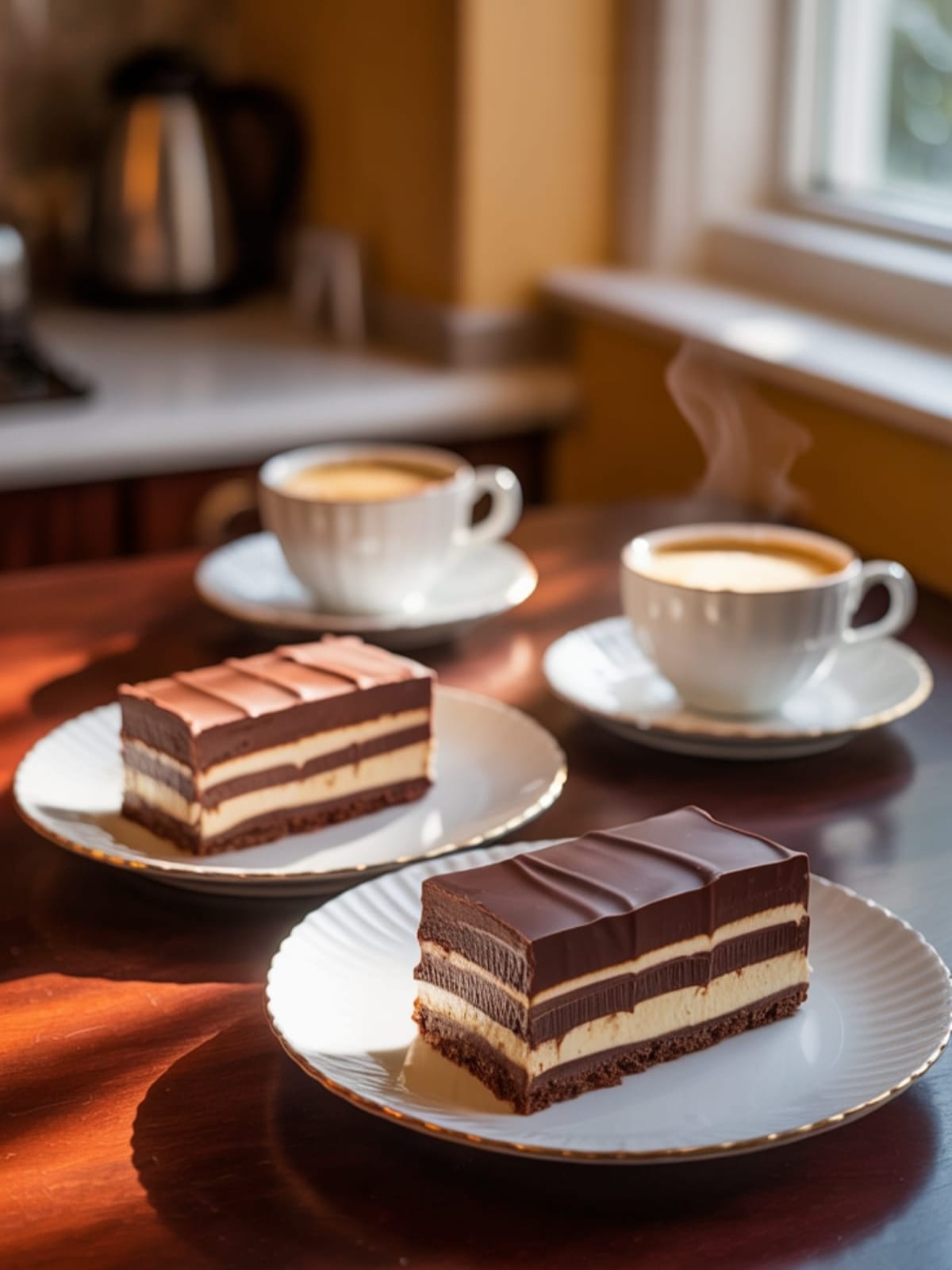 No-Bake Chocolate Eclair Cake - The Easiest Elegant Dessert Ever!