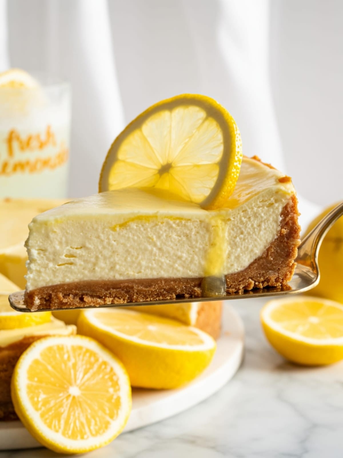 No-Bake Lemon Pie with Fluffy Filling