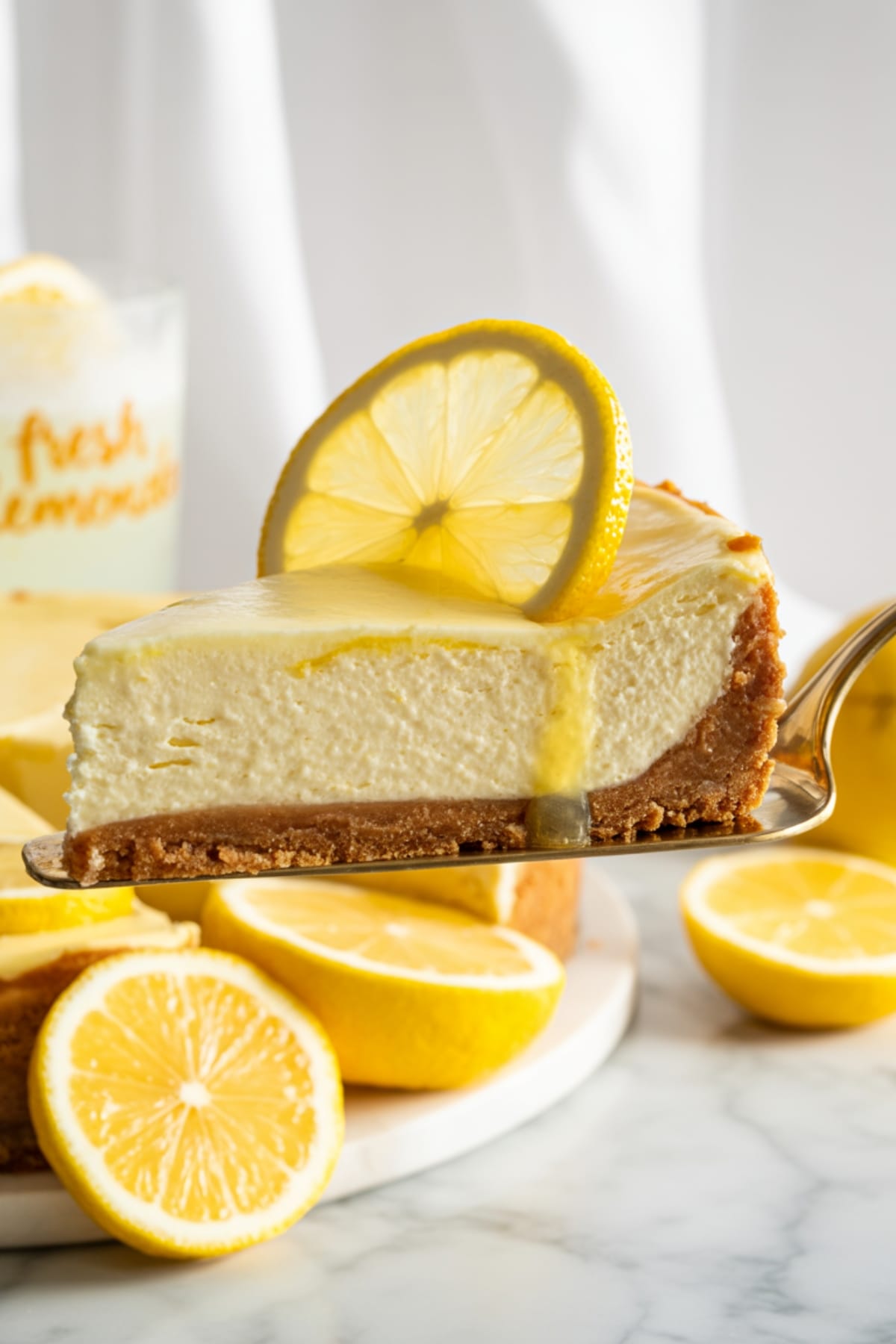 No-Bake Lemon Pie with Fluffy Filling