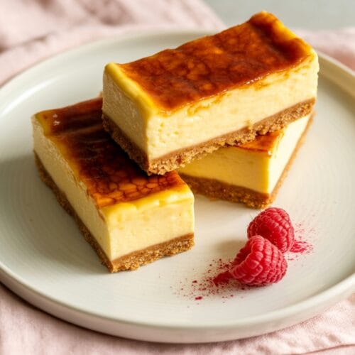 Perfect Crème Brûlée Cheesecake Bars