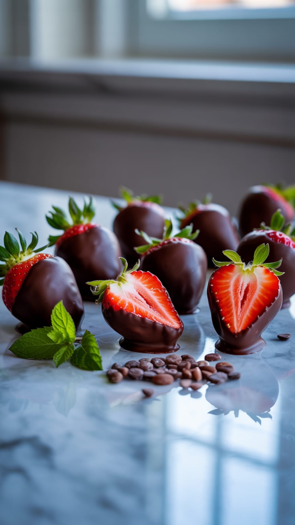 Perfect Dark Chocolate Dipped Strawberries: Elegant Simplicity