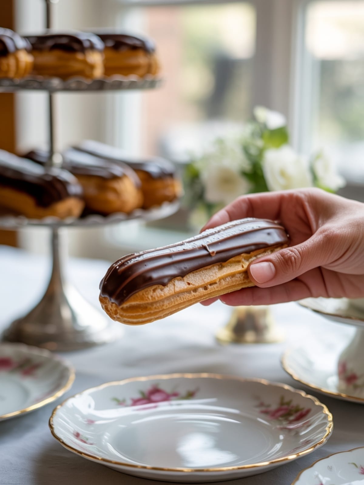 Perfect Homemade Chocolate Eclairs with Silky Custard Filling