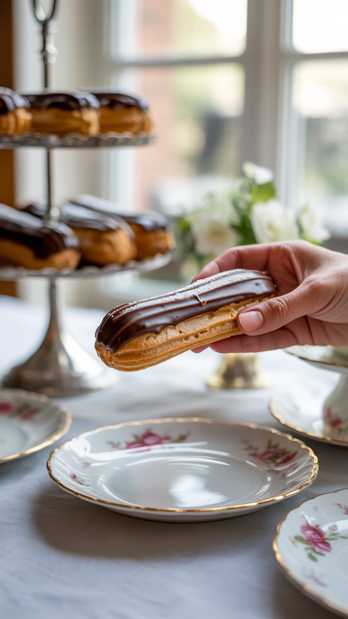 Perfect Homemade Chocolate Eclairs with Silky Custard Filling