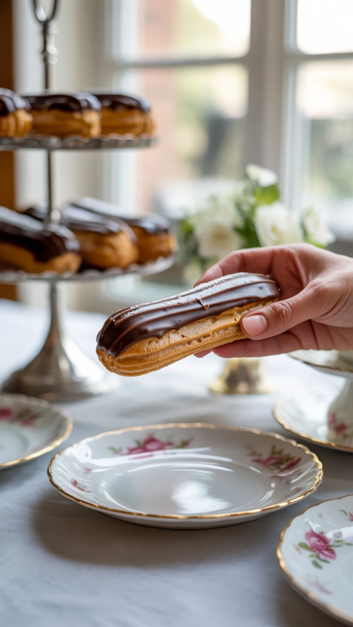 Perfect Homemade Chocolate Eclairs with Silky Custard Filling