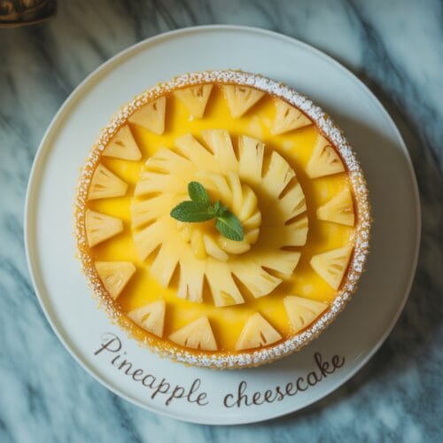 Pineapple Cheesecake