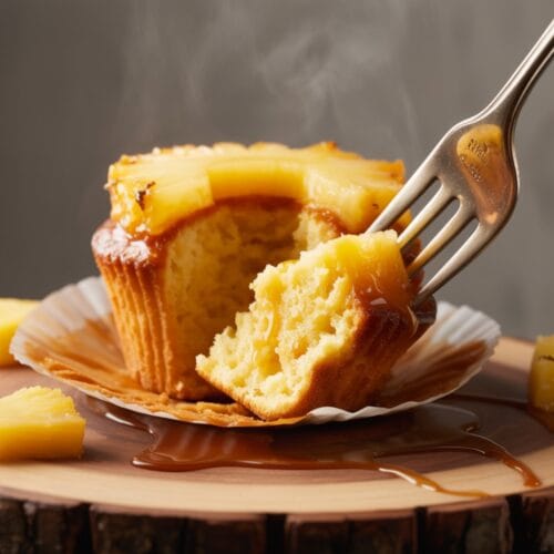 Pineapple Upside Down Cupcakes
