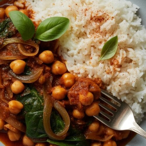 Pumpkin Lentil Curry with Chickpeas