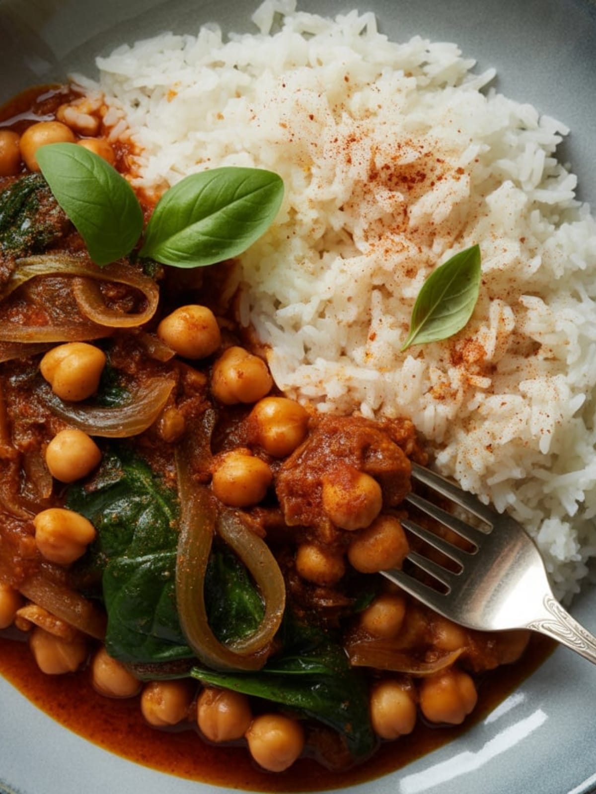 Pumpkin Lentil Curry with Chickpeas