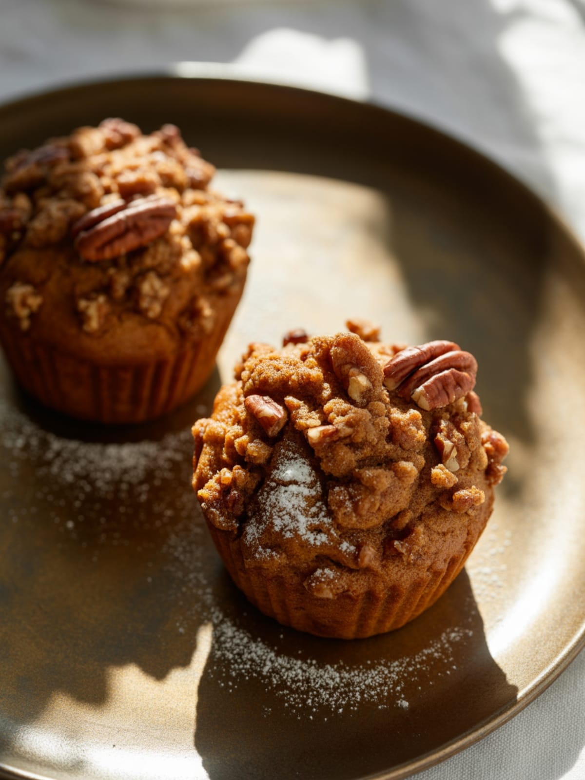 Pumpkin Pecan Muffins