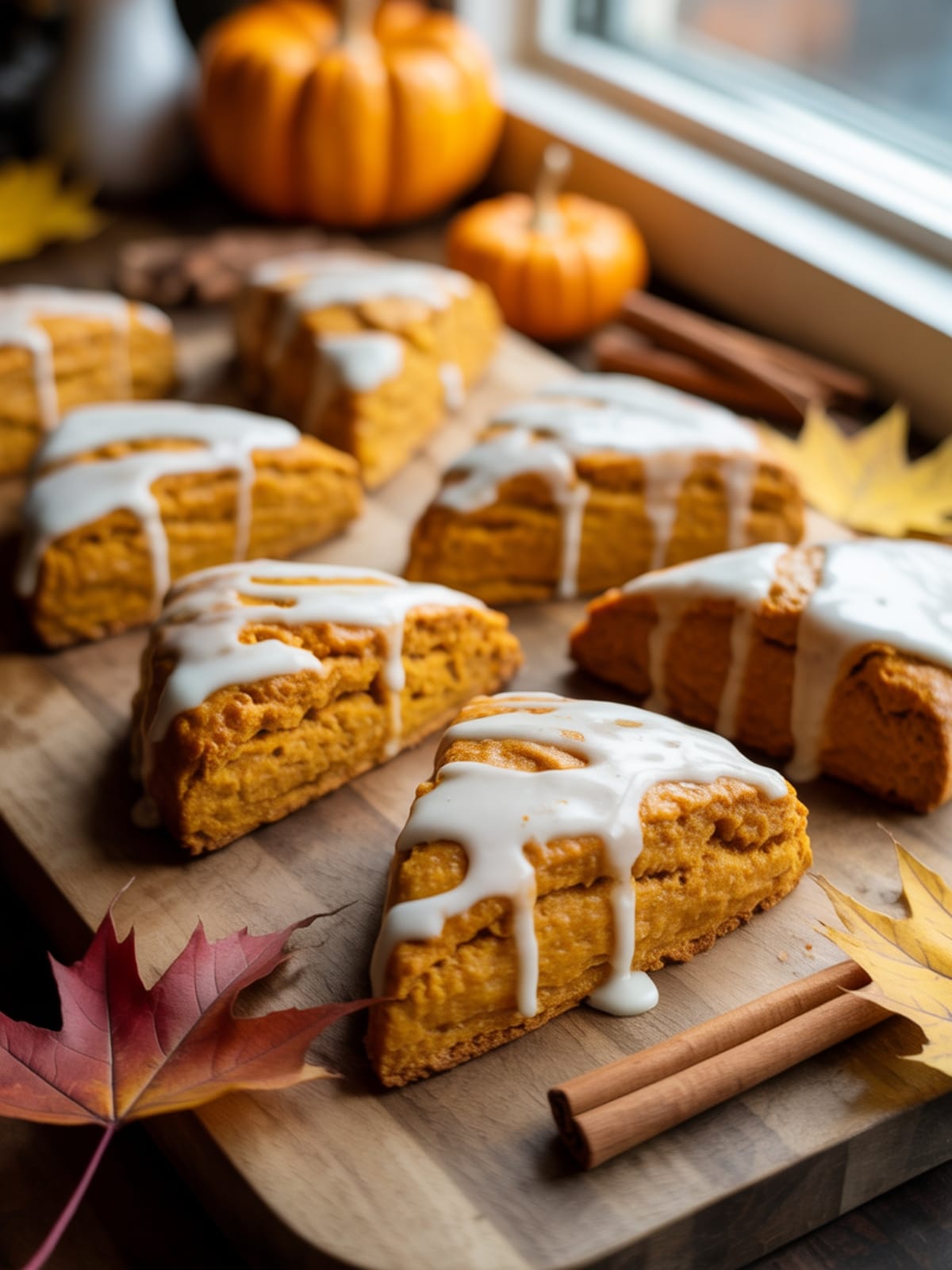 Savor Fall with These Heavenly Vegan Pumpkin Scones