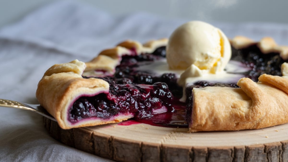 Simple Berry Galette- A Rustic Dessert That Always Impresses