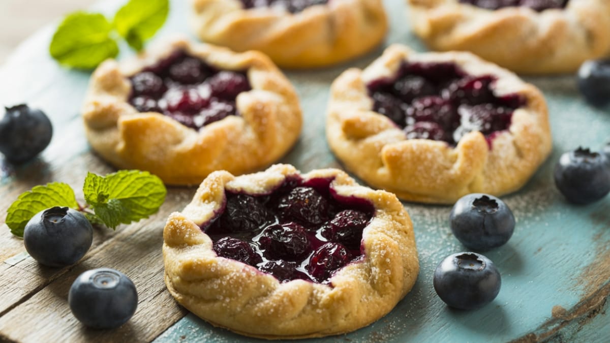 Simple Mini Blueberry Galettes That Will Make You Look Like A Pastry Chef