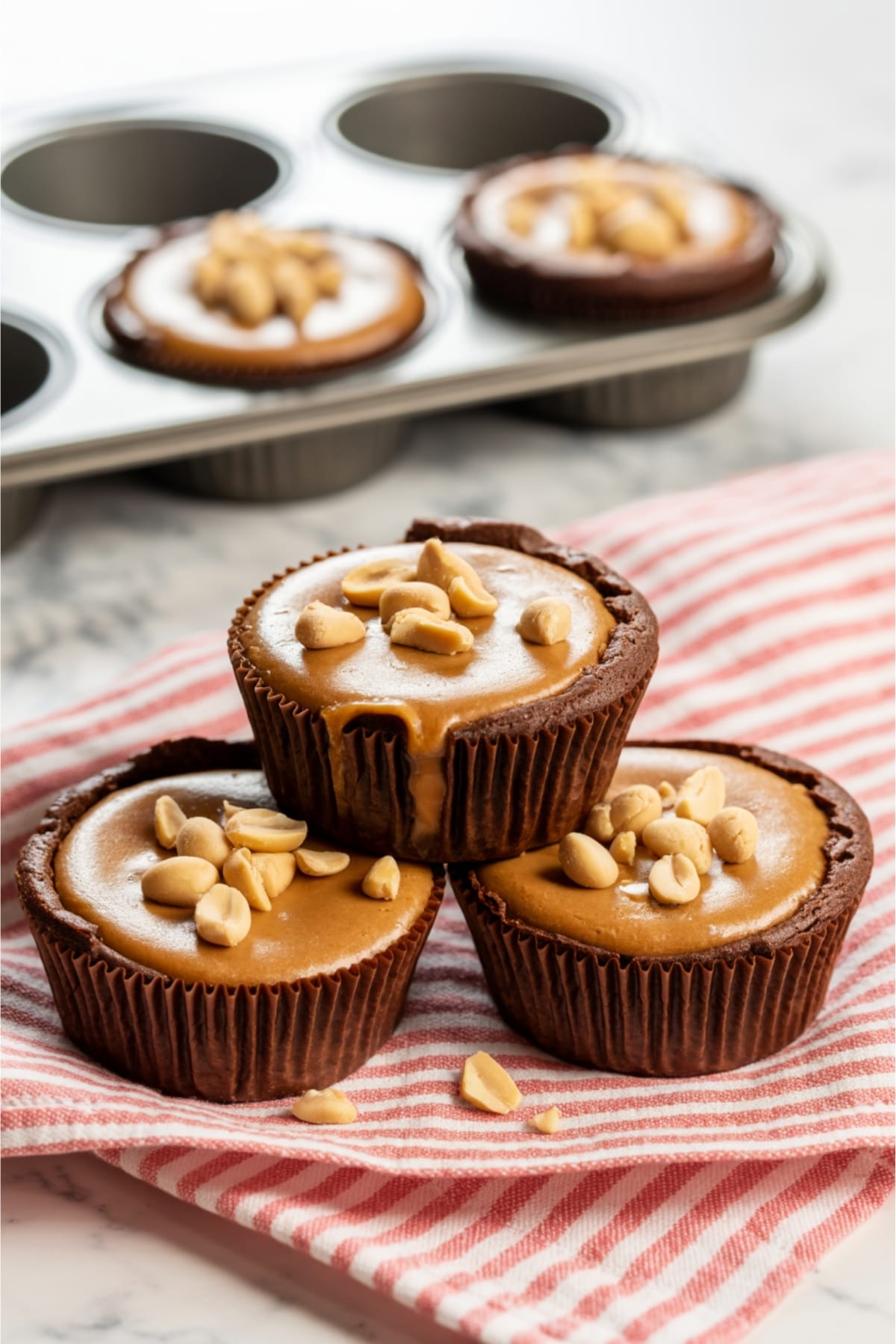 Simple Peanut Butter Brownies Recipe for Parties