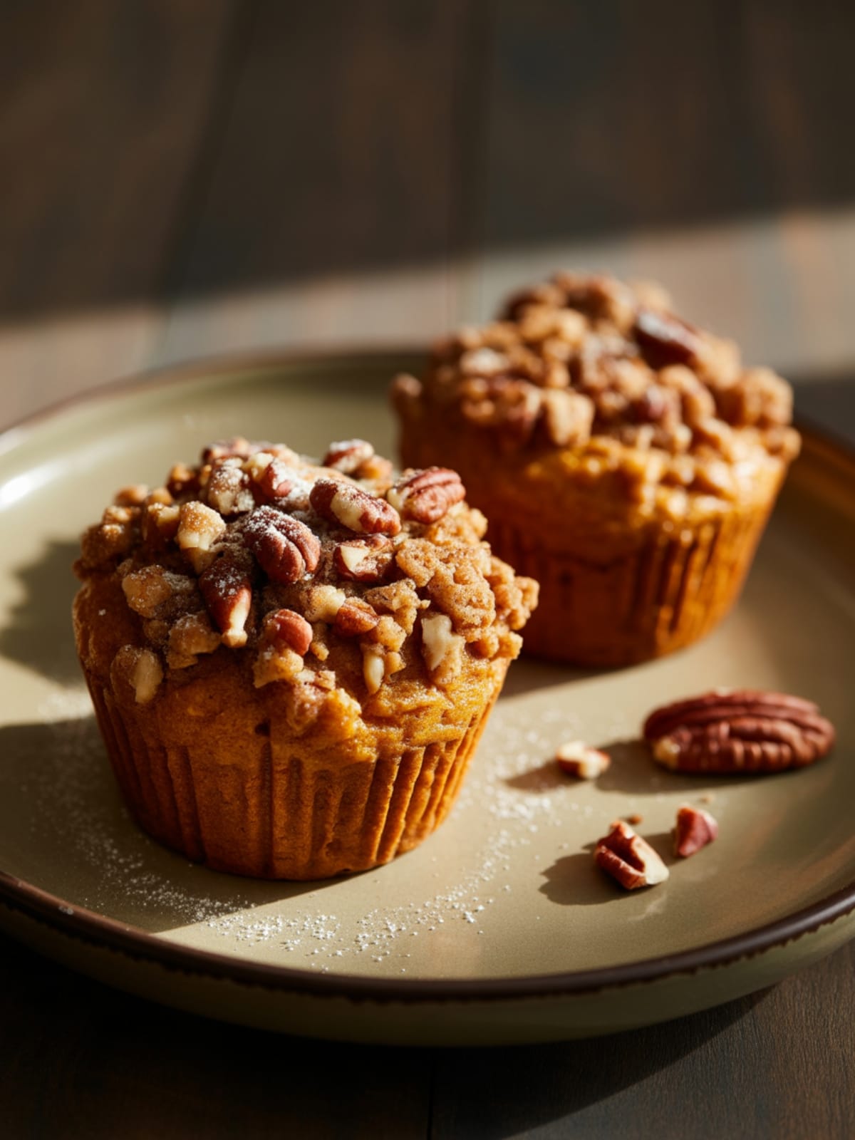 Spiced Pumpkin Pecan Muffins: Fall's Perfect Breakfast Treat