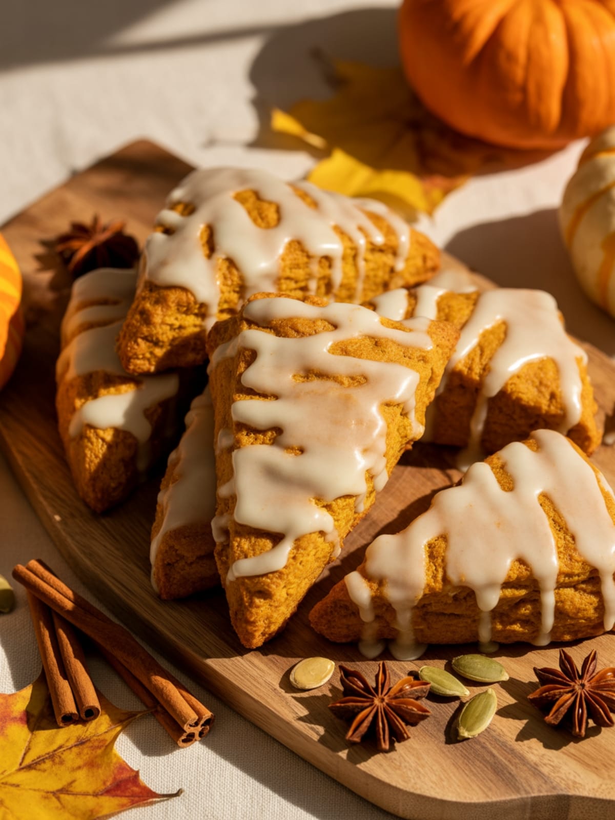 Starbucks Copycat Vegan Pumpkin Scones