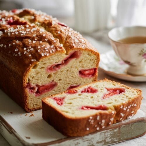 Strawberry Rhubarb Bread