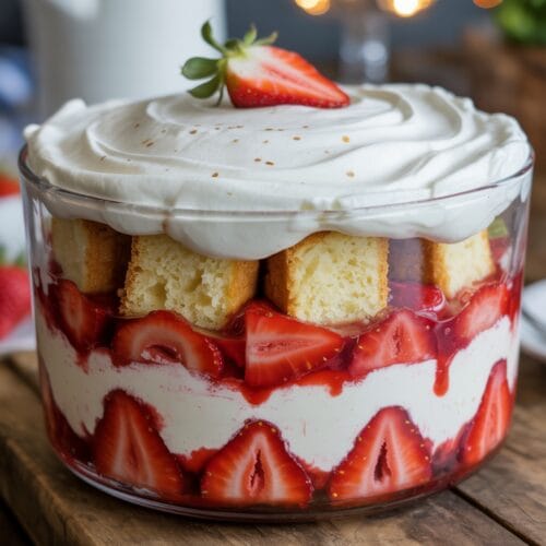 Strawberry Shortcake Trifle