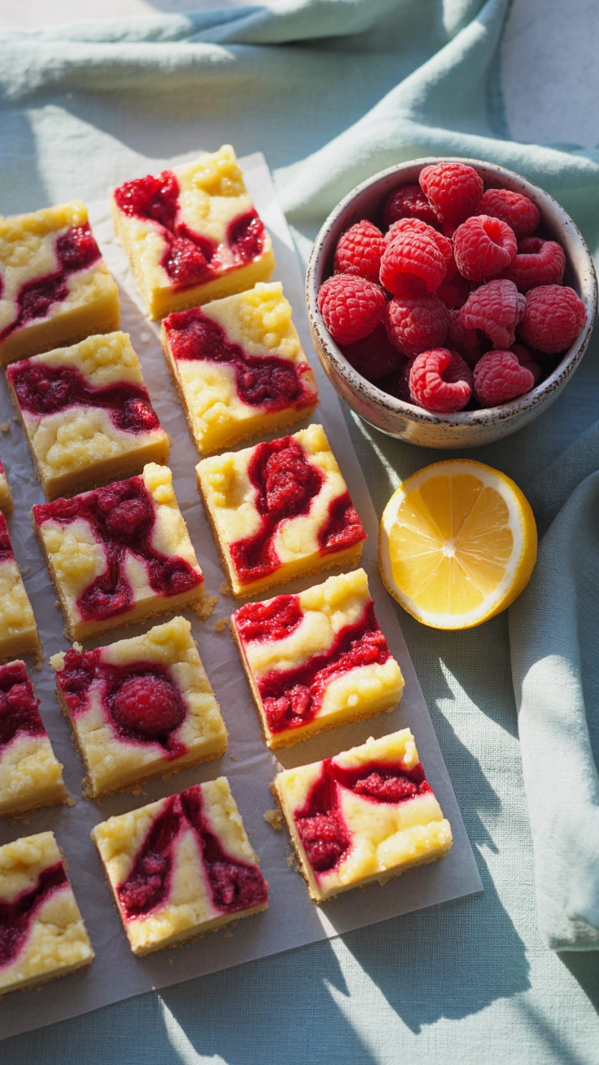 Summer Party Star: Raspberry Lemon Bars That Feed a Crowd