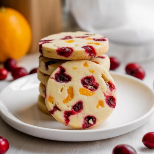Sunshine-Kissed Cranberry Orange Shortbread Cookies You'll Crave All Season