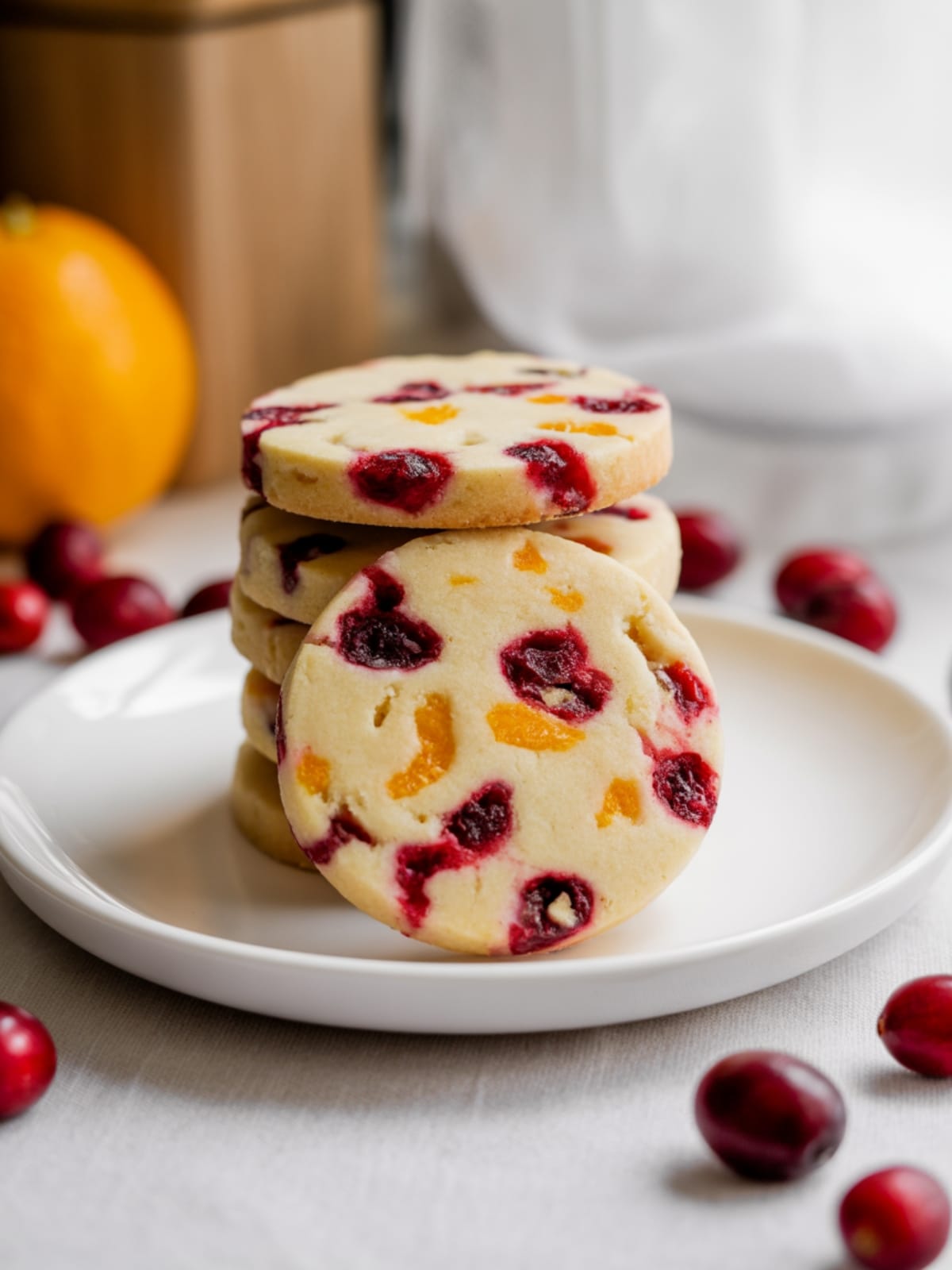Sunshine-Kissed Cranberry Orange Shortbread Cookies You'll Crave All Season